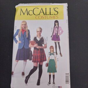 McCall's Costume School Girl Pattern